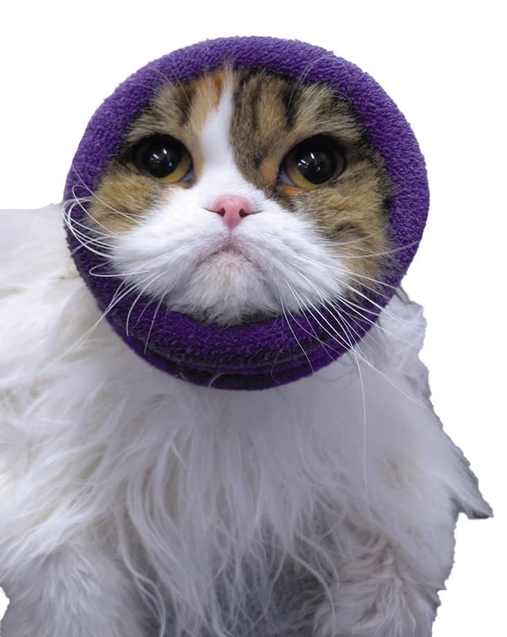 Happy Hoodie The Original Dog & Cat Calming Band, Anxiety Relief/Noise Protection-Grooming-Thunder-Fireworks (Xs, Purple)